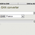 ASIN ⇔ EAN converter